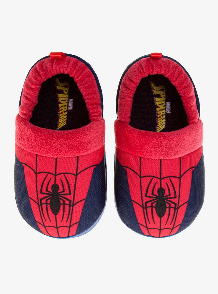 Marvel Spider-Man Suit Dual Sizes Toddler Slippers