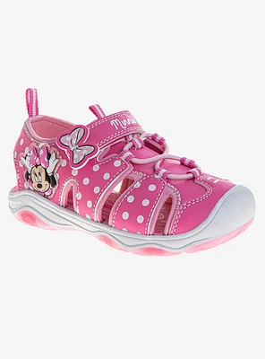 Disney Minnie Mouse Closed Toe Youth Sport Sandals