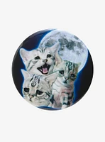 Crying Cats Moon 3 Inch Button