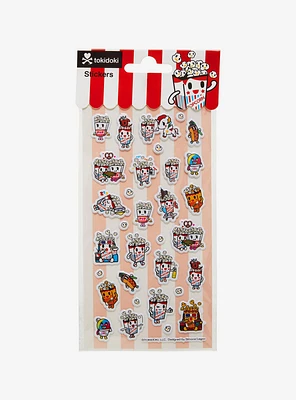 Tokidoki Popcorn Puff Sticker Sheet