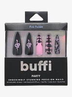 Buffi Party Pink Poison Press-On Nails