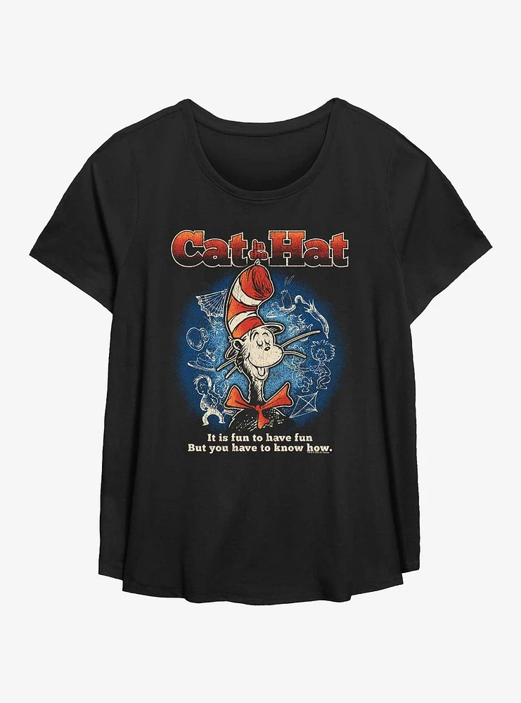 Dr. Seuss Fun To Have Girls T-Shirt Plus