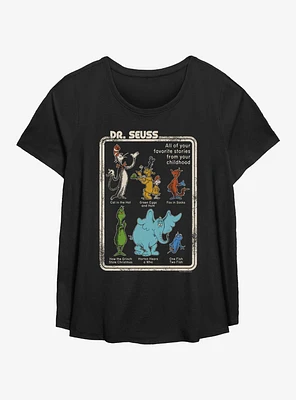 Dr. Seuss Gangs All Here Girls T-Shirt Plus