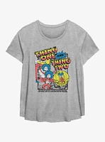 Dr. Seuss Things Pop Girls T-Shirt Plus