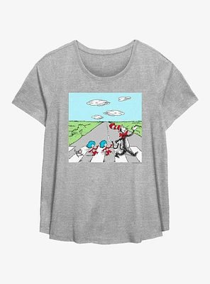 Dr. Seuss Zebra Crossing Girls T-Shirt Plus