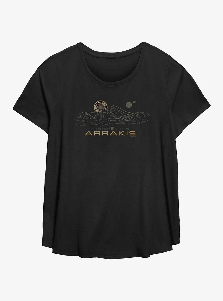 Dune Arrakis Desert Girls T-Shirt Plus