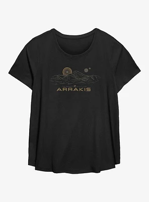 Dune Arrakis Desert Girls T-Shirt Plus