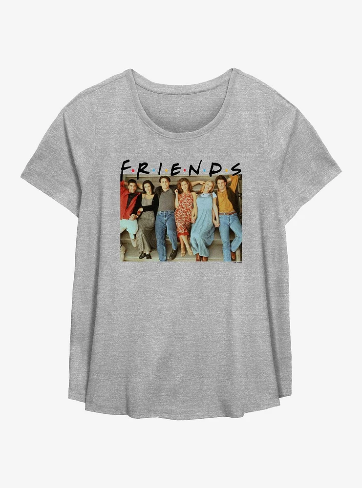 Friends The One With Girls T-Shirt Plus