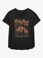 Yellowstone Beth Dutton Poster Girls T-Shirt Plus