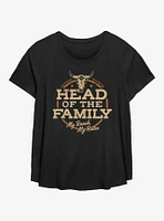 Yellowstone Family Man Girls T-Shirt Plus