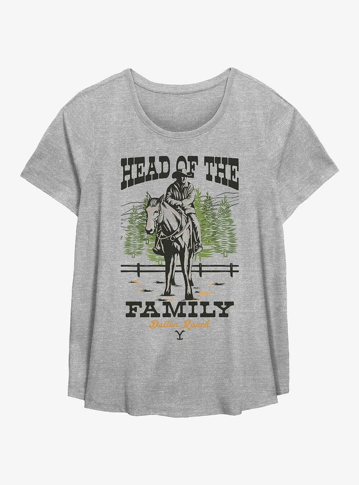 Yellowstone High Horse Girls T-Shirt Plus