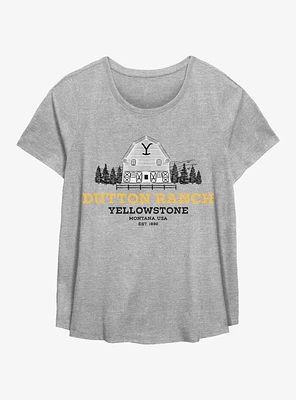 Yellowstone Montana, USA Girls T-Shirt Plus