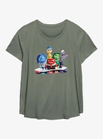 Disney Pixar Inside Out New Emotions Girls T-Shirt Plus