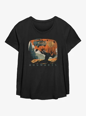 Harry Potter Explore Hogwarts Girls T-Shirt Plus