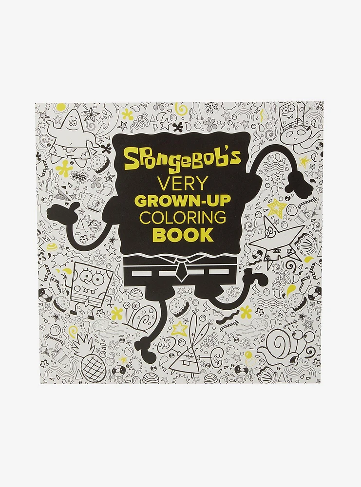 SpongeBob SquarePants SpongeBob's Very Grown-Up Coloring Book