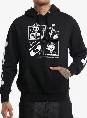 Bandage Brigade Sticks & Stones Grid Hoodie