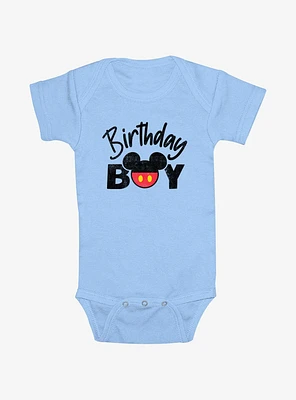 Disney Mickey Mouse Birthday Ears Infant Bodysuit