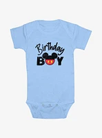 Disney Mickey Mouse Birthday Ears Infant Bodysuit