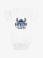 Disney Lilo & Stich Birthday Girl Stitch Infant Bodysuit