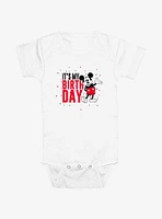 Disney Mickey Mouse Its My Birthday Confetti Infant Bodysuit