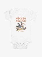 Disney Mickey Mouse Bow Crew Infant Bodysuit