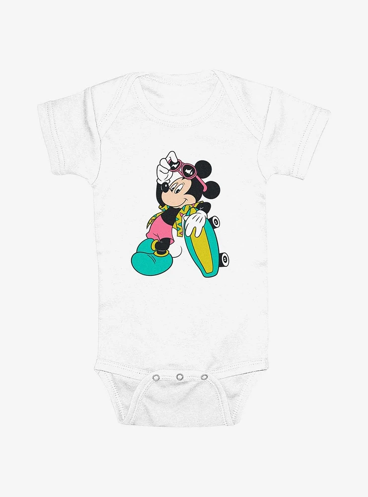 Disney Mickey Mouse Skate TIme Infant Bodysuit