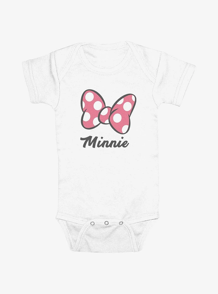 Disney Minnie Mouse Giant Bow Infant Bodysuit