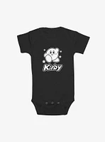 Nintendo Kirby Monochrome Infant Bodysuit