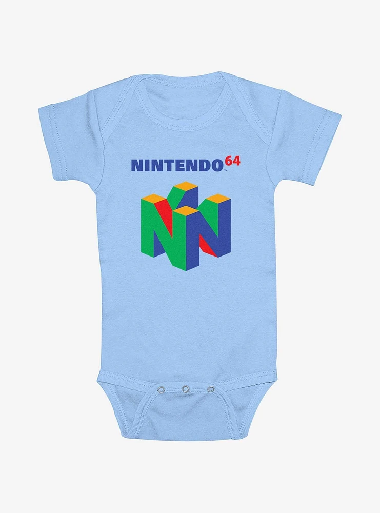 Nintendo N64 Logo Infant Bodysuit