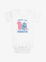 Disney Lilo & Stich One Month Stitch Infant Bodysuit