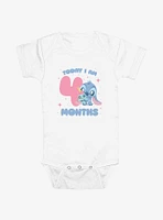 Disney Lilo & Stich Four Months Stitch Infant Bodysuit