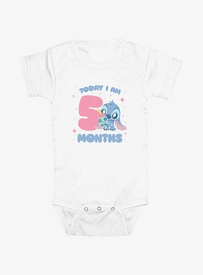 Disney Lilo & Stich Five Months Stitch Infant Bodysuit