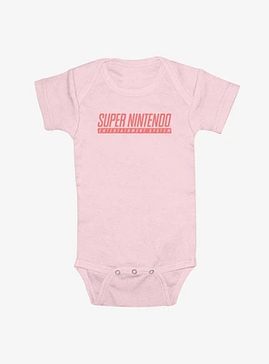 Nintendo Super Logo Infant Bodysuit