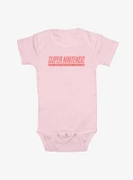 Nintendo Super Logo Infant Bodysuit