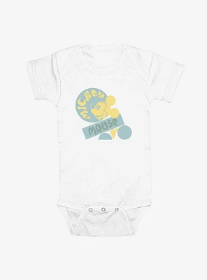 Disney Mickey Mouse Geometric Infant Bodysuit