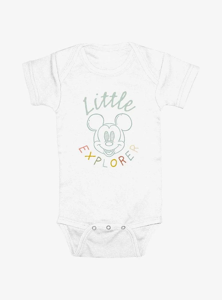 Disney Mickey Mouse Little Explorer  Infant Bodysuit