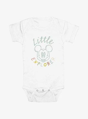 Disney Mickey Mouse Little Explorer  Infant Bodysuit