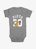 Disney Mickey Mouse Pluto Collegiate Infant Bodysuit