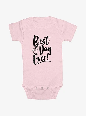 Disney Minnie Mouse Best Day Ever Heads Infant Bodysuit