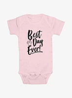 Disney Minnie Mouse Best Day Ever Heads Infant Bodysuit