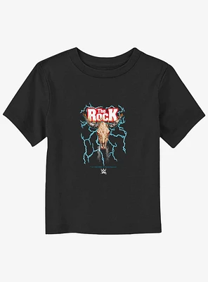 WWE The Rock Bull Skull Toddler T-Shirt