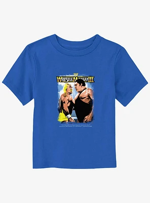 WWE Wrestlemania III Poster Toddler T-Shirt