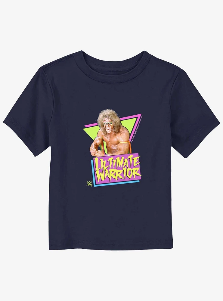 WWE UltImate Warrior Triangles Toddler T-Shirt