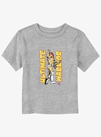 WWE UltImate Warrior Retro Stance Toddler T-Shirt