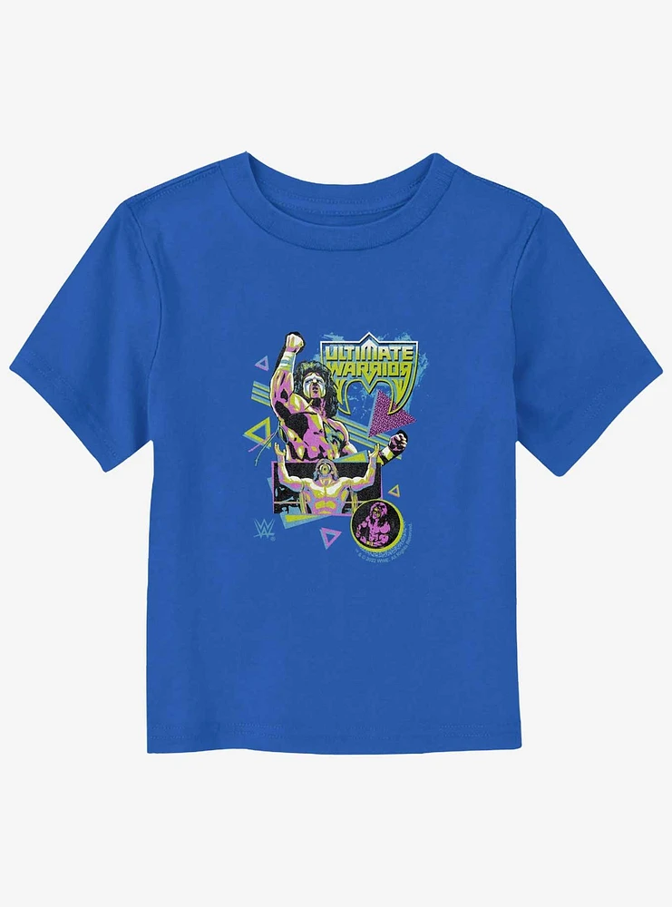 WWE Ultimate Warrior Collage Toddler T-Shirt