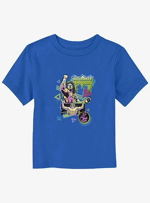 WWE Ultimate Warrior Collage Toddler T-Shirt