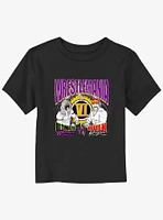 WWE Retro Fight Poster Toddler T-Shirt