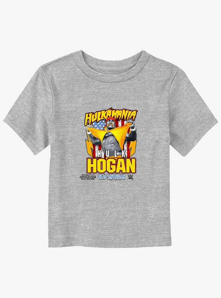 WWE Hulkamania Hulk Hogan Portrait Toddler T-Shirt