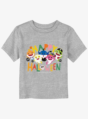 Baby Shark Happy Halloween Group Toddler T-Shirt