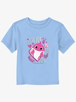 Baby Shark Love You Doo Toddler T-Shirt